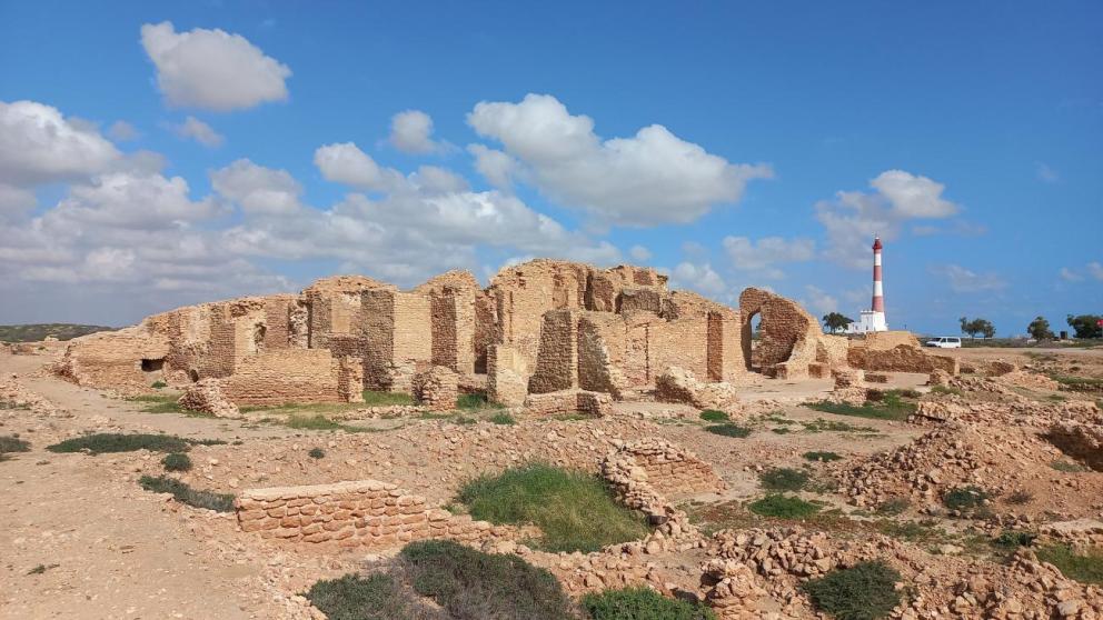 Thaenae (Sfax, Tunisia): general view of the Thermes des Mois / Photo: Solenn de Larminat (CNRS - Centre Camille Jullian).