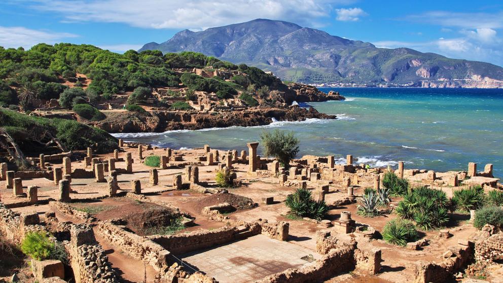 Ancient site of Tipaza (Algeria), source: shutterstock
