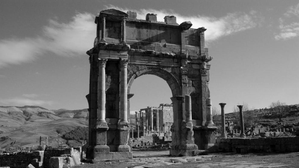 Site antique de Cuicul-Djemila (Algérie) / Cliché : Daniel Istria (CNRS - LA3M).