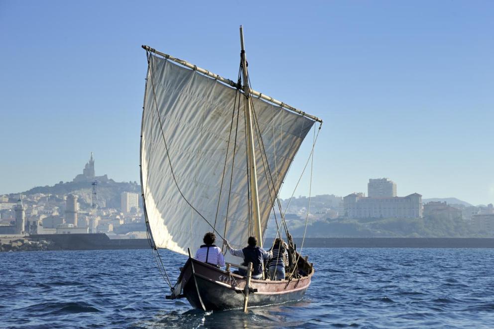 Le Gyptis en navigation 