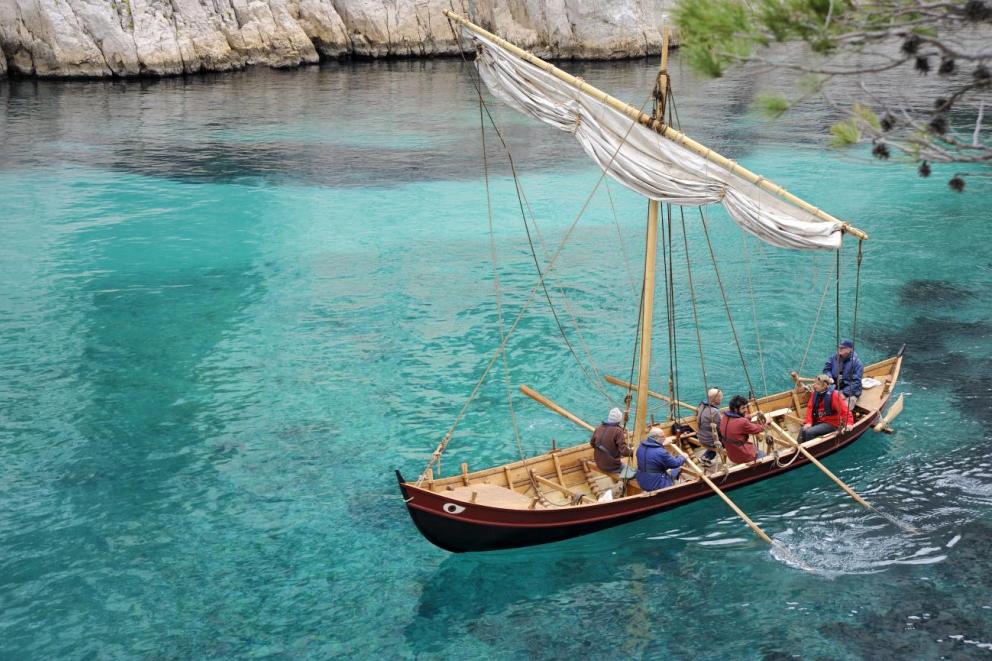 Le Gyptis en navigation