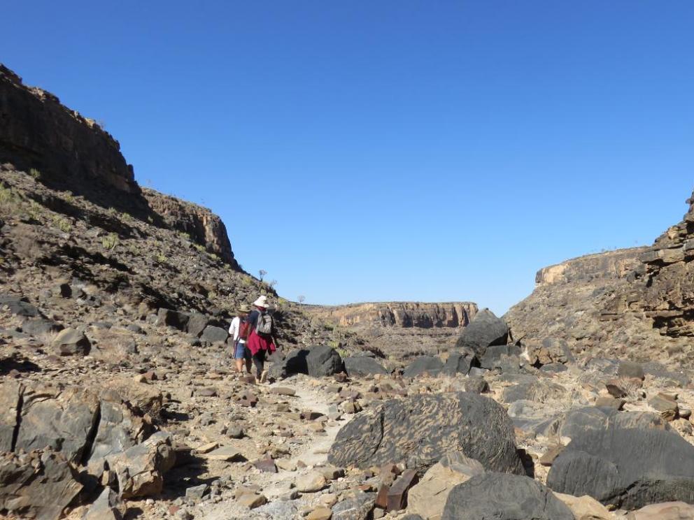  Namibie - Mission de terrain du projet ARIMAS (ARid environments and Modern humans’ Adaptation Strategies) / Tous droits réservés.
